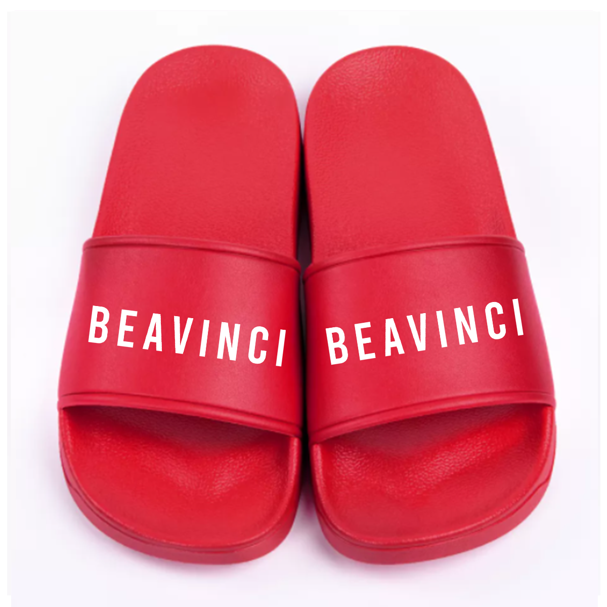 BEAVINCI RED SLIDES - BeaVinci